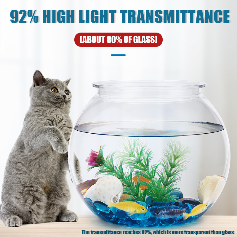 Fish Bowl Plastic L M S Sizes  - Aquarium Fish Betta ulasan dan harga