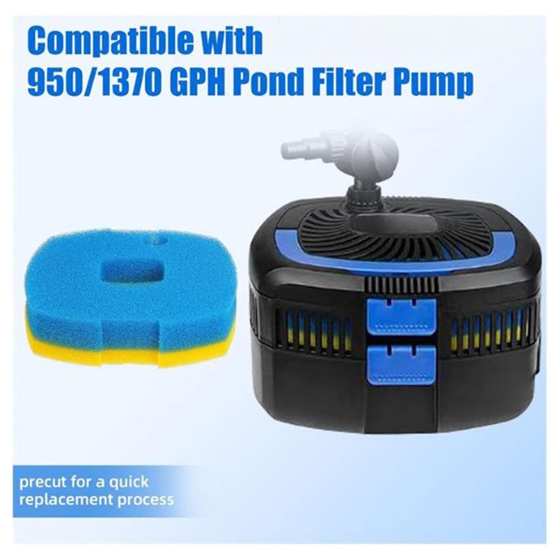 ABLJ Dual Stage Aquarium Foam  - Aquarium Pump ulasan dan harga
