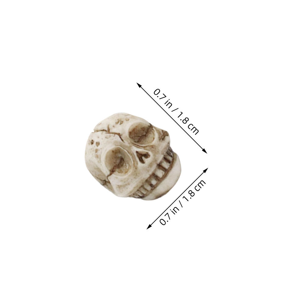 20Pcs Resin Skull Ornament Out - Aquarium Fish Tank ulasan dan harga