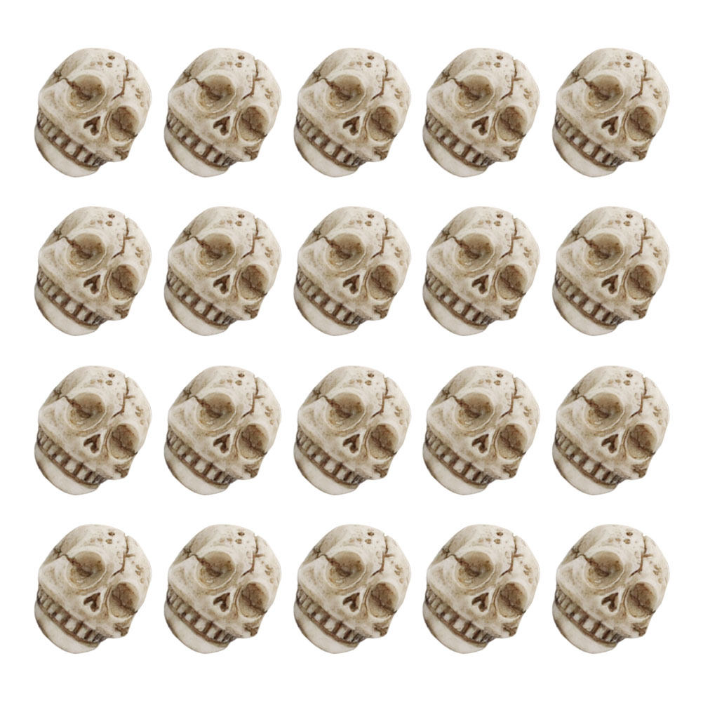20Pcs Resin Skull Ornament Out - Aquarium Fish Tank ulasan dan harga