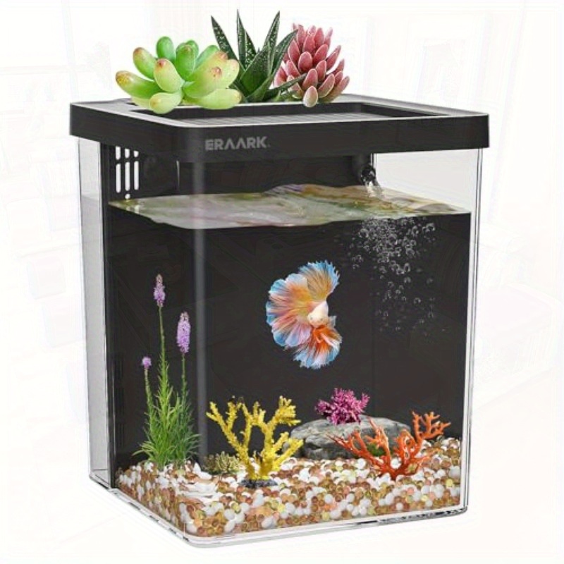 Office/Home Desktop Aquarium W - Betta Fish Tank ulasan dan harga