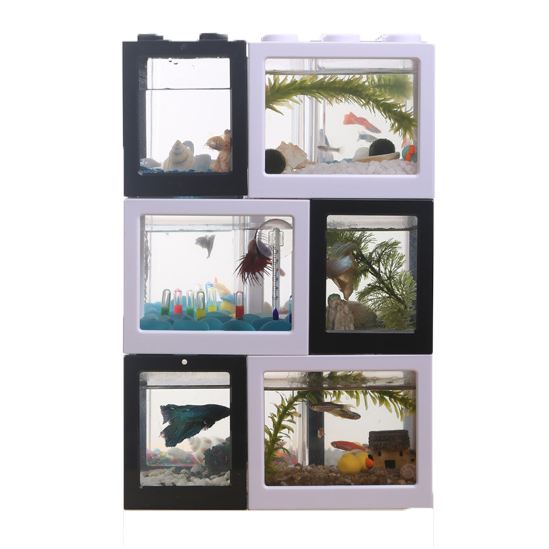 7 Color Mini Aquarium Betta Fi - Betta Fish Tank ulasan dan harga