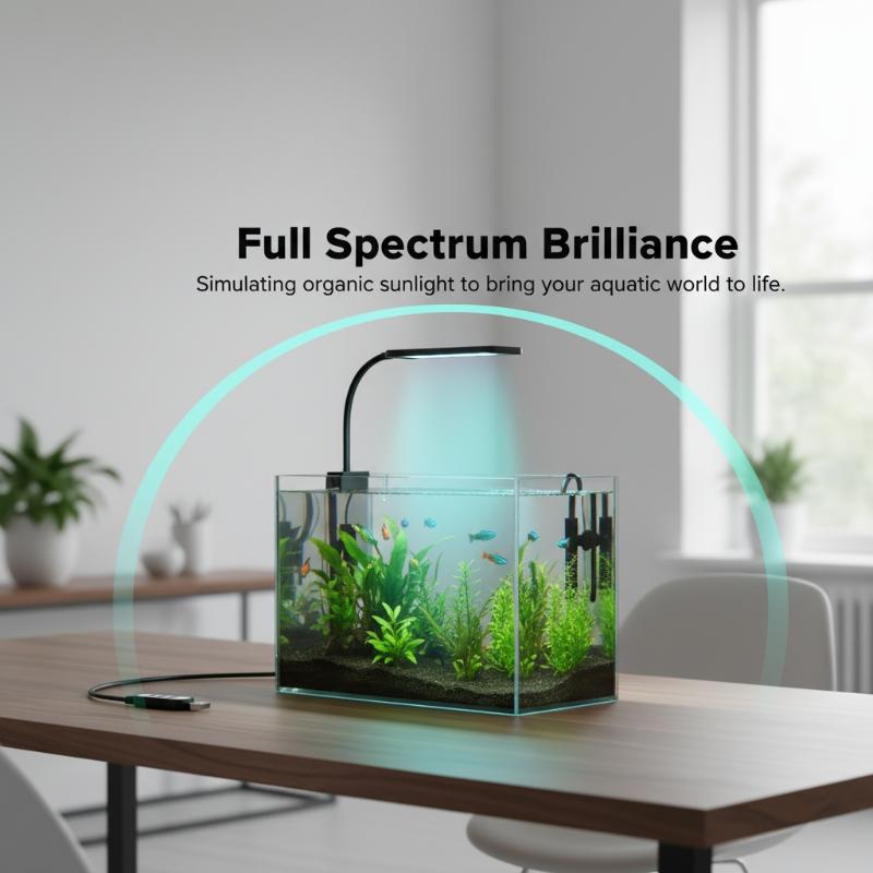 USB Aquarium Clip Light Flexib - Aquarium Light ulasan dan harga