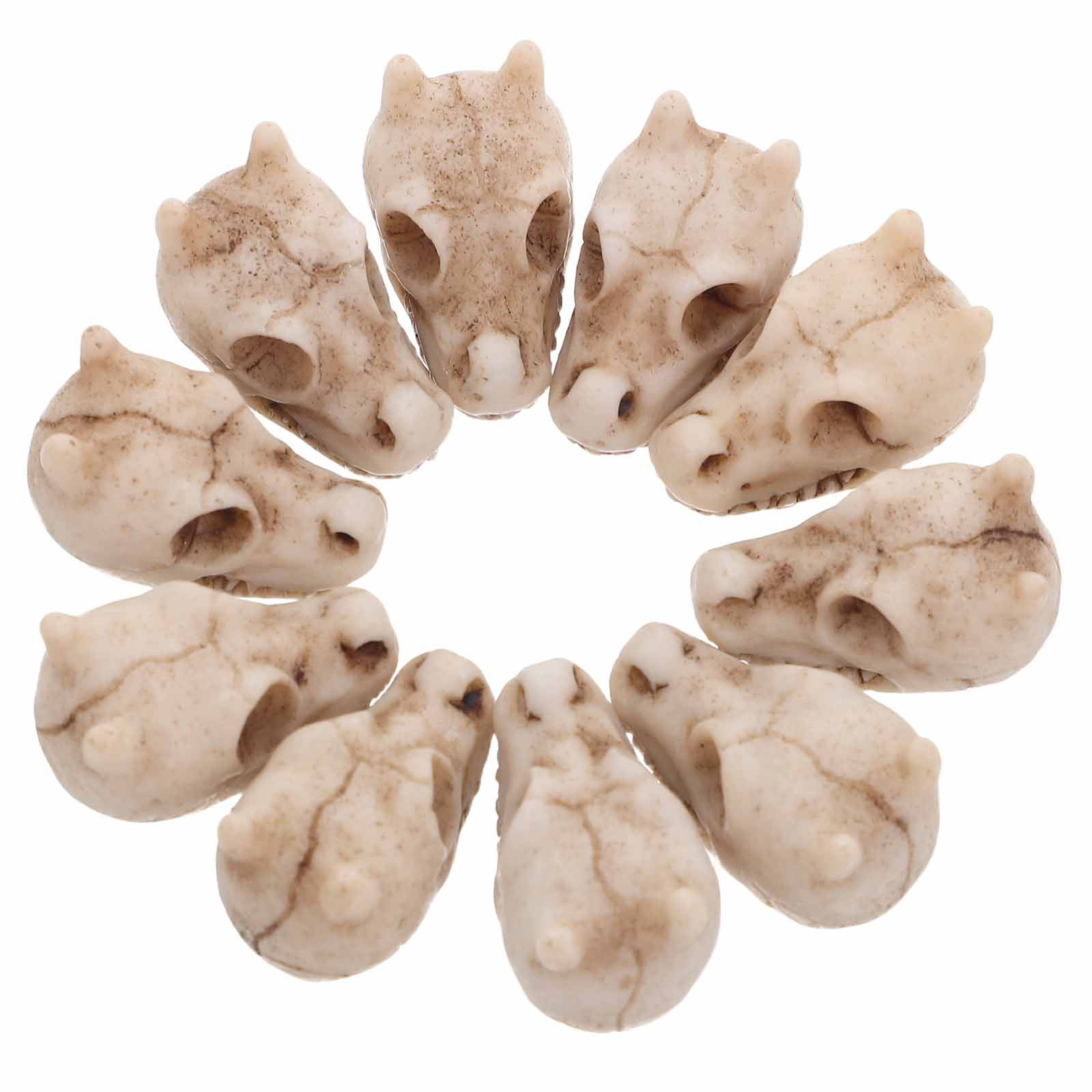 20Pcs Mini Dragon Skull Resin  - Aquarium Decor ulasan dan harga