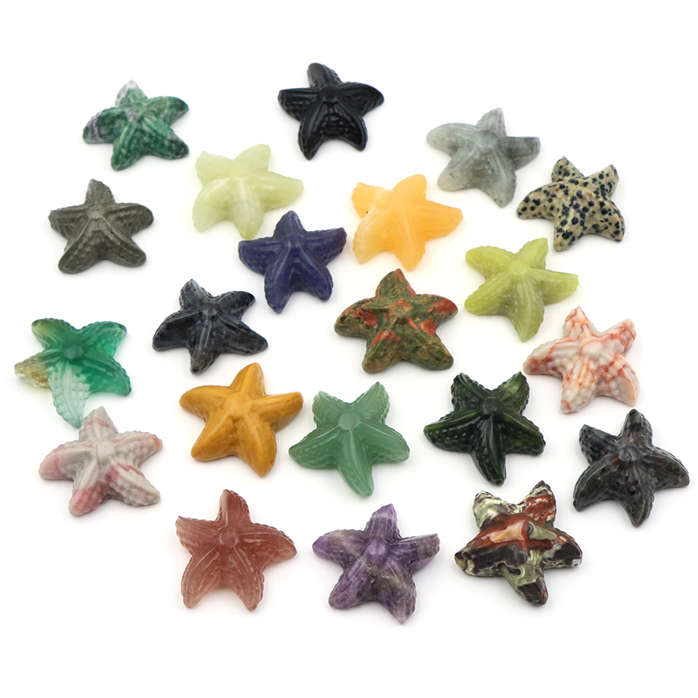35mm Starfish Shape Statue Mar - Aquarium Decor ulasan dan harga