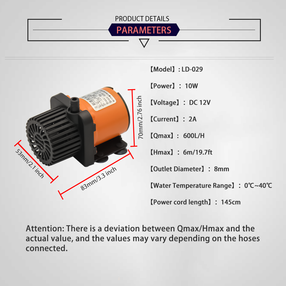 12V DC Brushless Small Submers - Aquarium Fish Tank ulasan dan harga